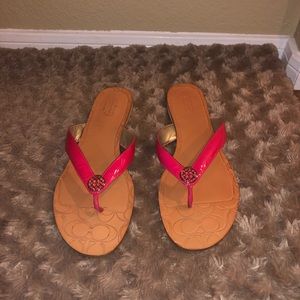Coach sandals